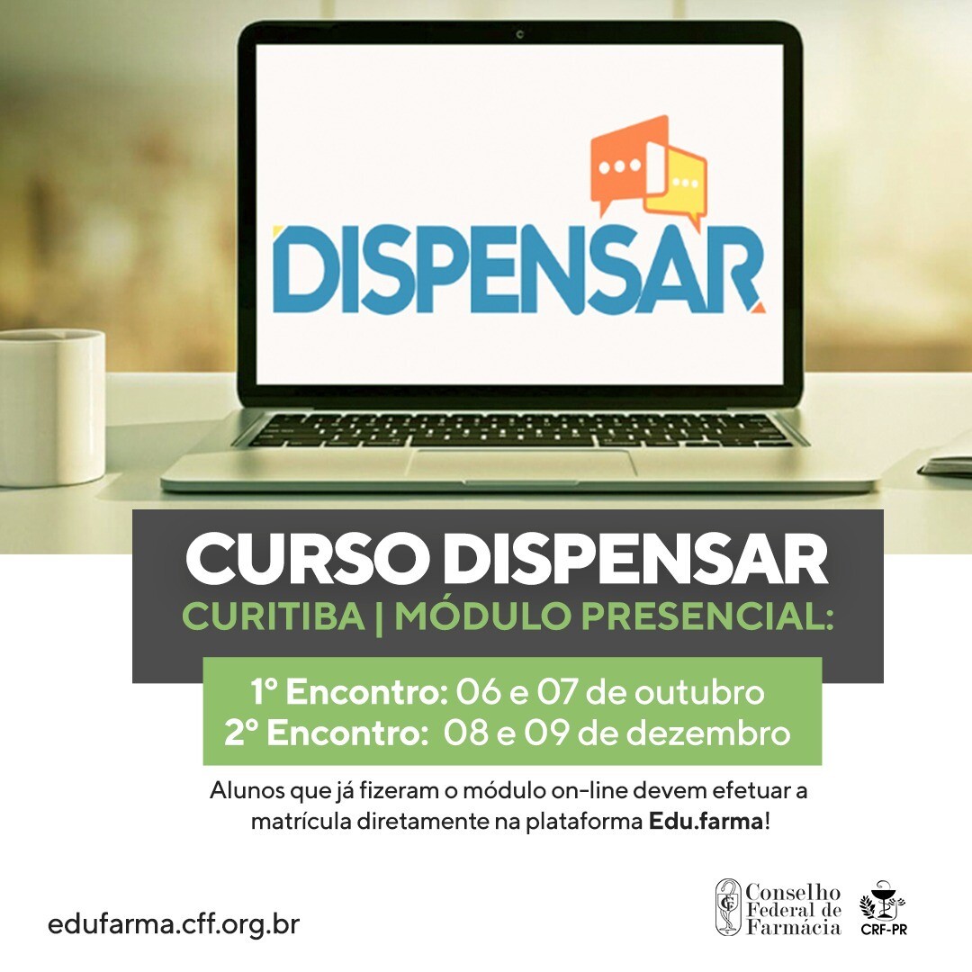 Curso Dispensar - MÓDULO PRÁTICO | Curitiba/PR