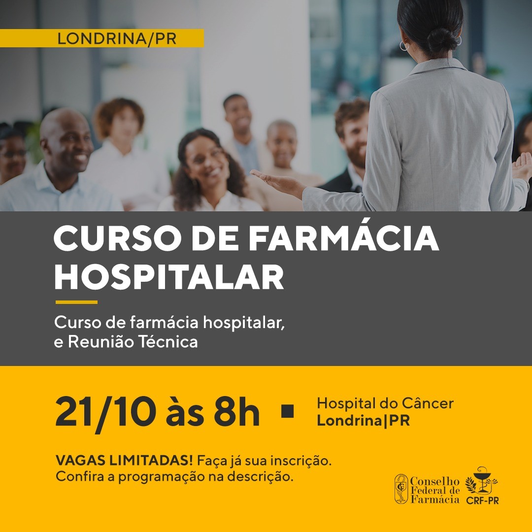 Curso de Farmácia Hospitalar  | Londrina/PR
