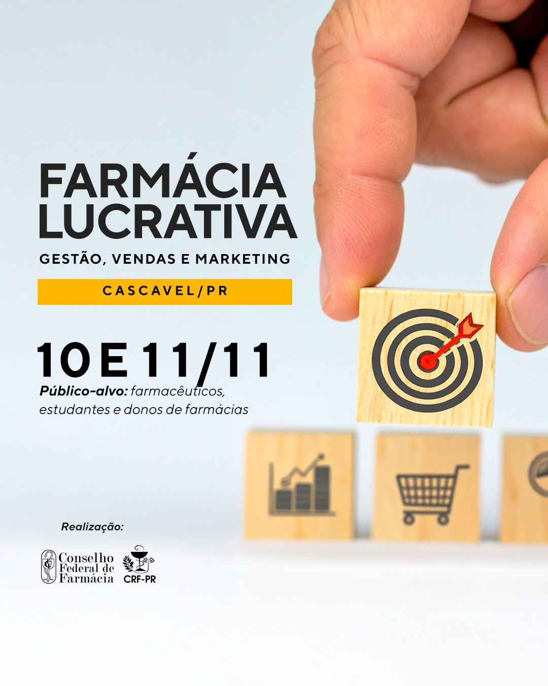 Curso Farmácia Lucrativa: Gestão, Vendas e Marketing  |  Cascavel/PR