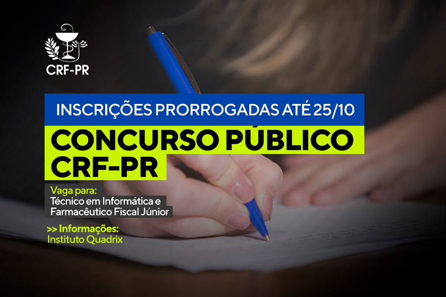 prorrogada-as-inscricoes-para-o-concurso-publico-de-farmaceutico-fiscal-junior-e-tecnico-em-informatica