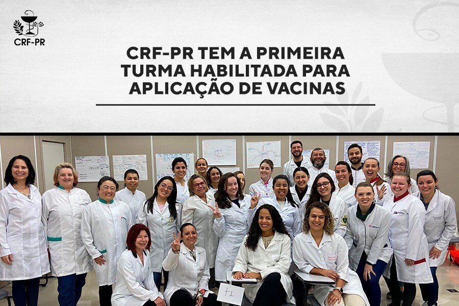 crf-pr-tem-a-primeira-turma-habilitada-para-aplicacao-de-vacinas